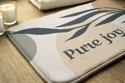 Tapete para wc Folha da planta