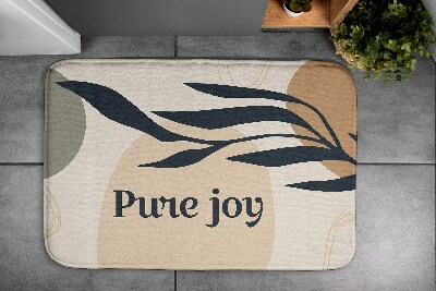 Tapete para wc Folha da planta