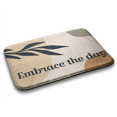 Tapete para casa de banho Folha da planta