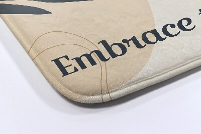 Tapete para casa de banho Folha da planta