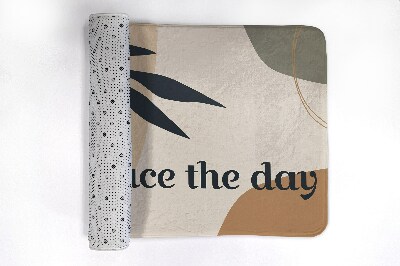 Tapete para casa de banho Folha da planta