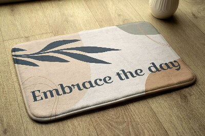 Tapete para casa de banho Folha da planta