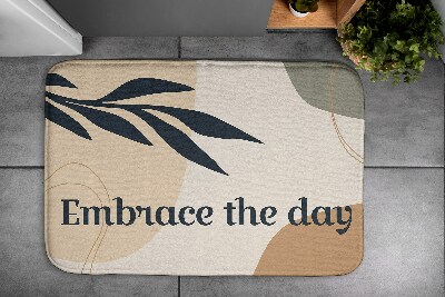 Tapete para casa de banho Folha da planta