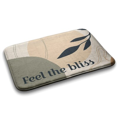 Tapete para banheira Folha da planta