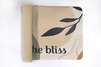 Tapete para banheira Folha da planta