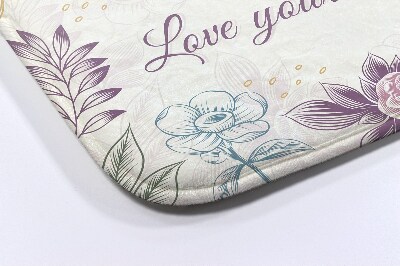 Tapete para wc Padrão floral