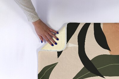 Tapete para casa de banho Abstração tropical