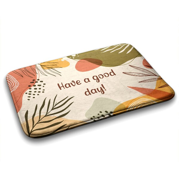 Tapete para banheira Planta geométrica