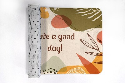 Tapete para banheira Planta geométrica