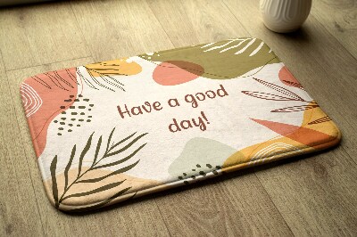 Tapete para banheira Planta geométrica