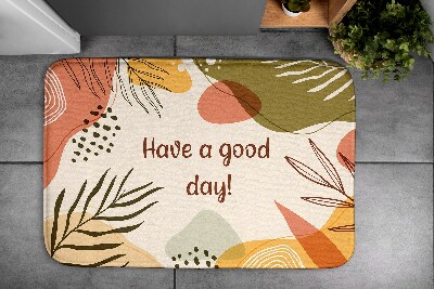 Tapete para banheira Planta geométrica