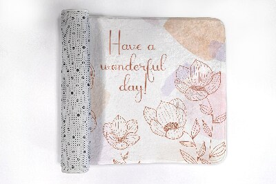 Tapete para wc Flores Florais