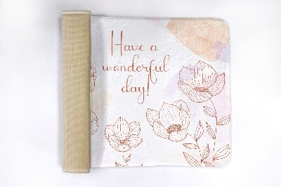 Tapete para wc Flores Florais