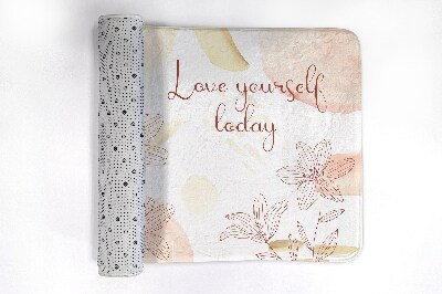 Tapete para casa de banho Flores Florais