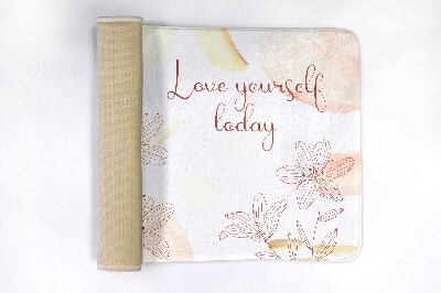 Tapete para casa de banho Flores Florais