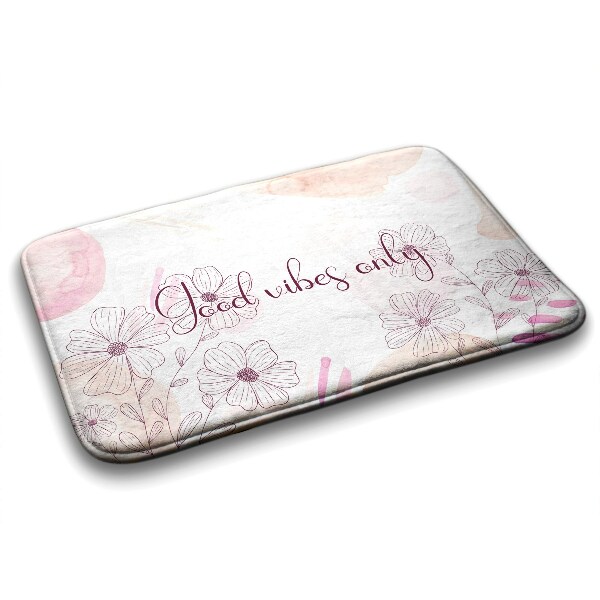 Tapete para banheira Flores Plantas