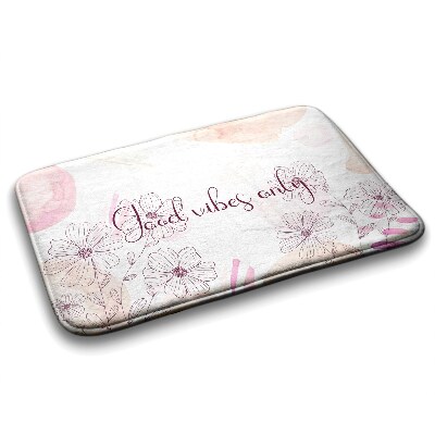 Tapete para banheira Flores Plantas