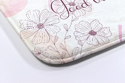 Tapete para banheira Flores Plantas