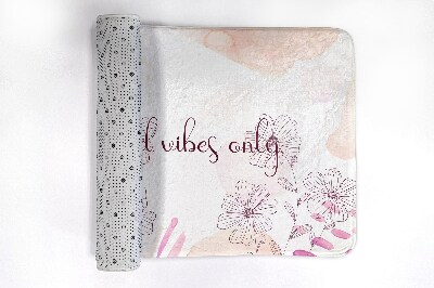 Tapete para banheira Flores Plantas