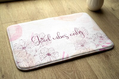 Tapete para banheira Flores Plantas