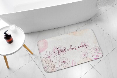 Tapete para banheira Flores Plantas