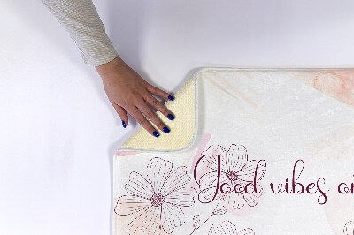 Tapete para banheira Flores Plantas