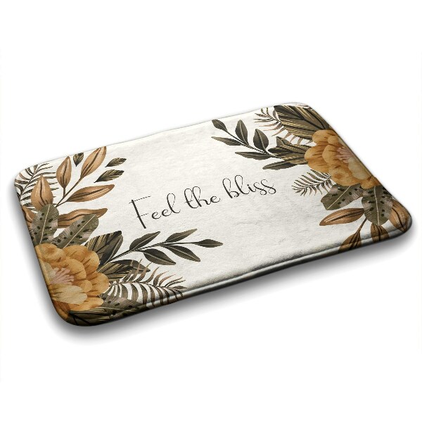 Tapete para wc Arranjo floral