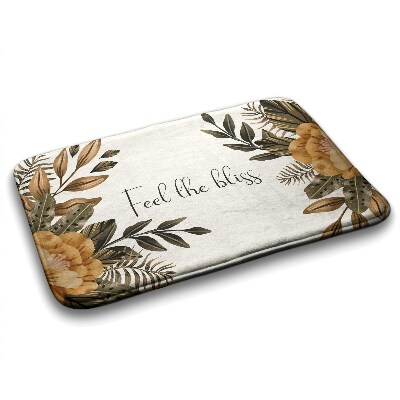 Tapete para wc Arranjo floral