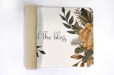 Tapete para wc Arranjo floral