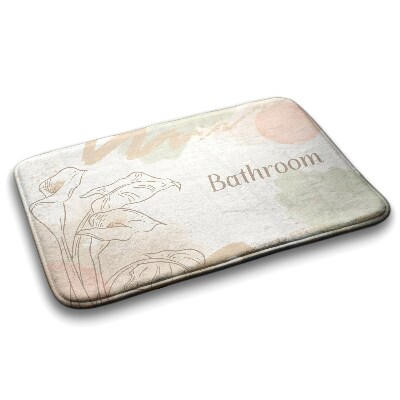 Tapete para casa de banho Abstração geométrica