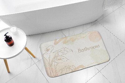 Tapete para casa de banho Abstração geométrica