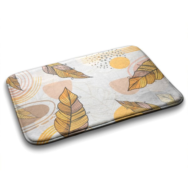 Tapete para banheira Folhas amarelas