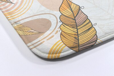 Tapete para banheira Folhas amarelas