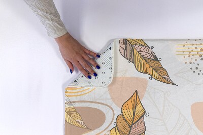 Tapete para banheira Folhas amarelas