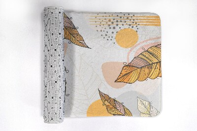 Tapete para banheira Folhas amarelas