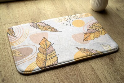 Tapete para banheira Folhas amarelas