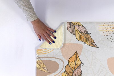 Tapete para banheira Folhas amarelas