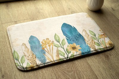 Tapete para banheira Penas de pássaros