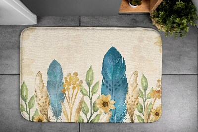 Tapete para banheira Penas de pássaros