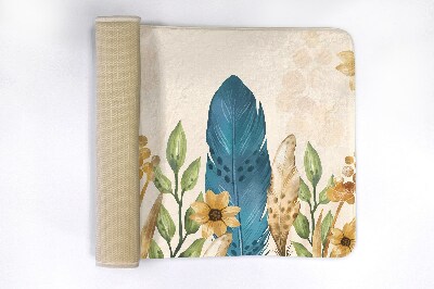 Tapete para banheira Penas de pássaros