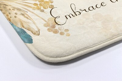 Tapete para wc Flores e Penas