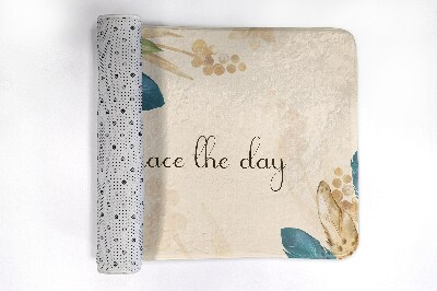 Tapete para wc Flores e Penas