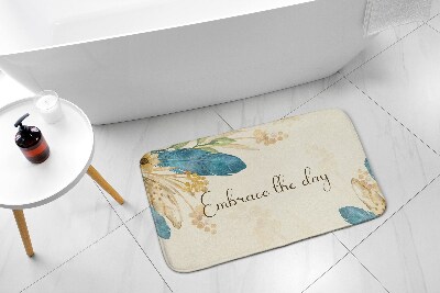 Tapete para wc Flores e Penas