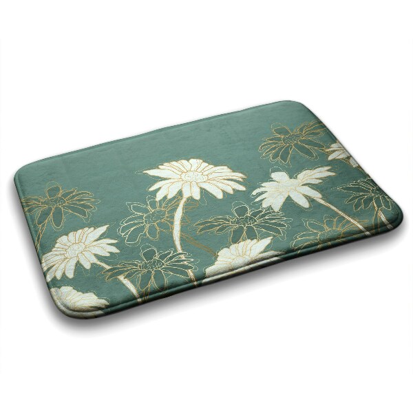 Tapete para casa de banho Plantas Flores