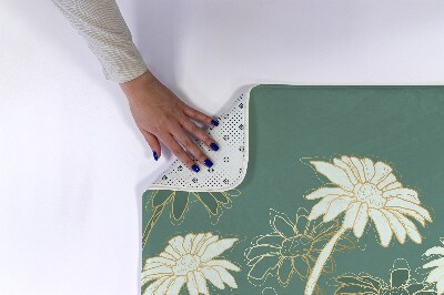 Tapete para casa de banho Plantas Flores