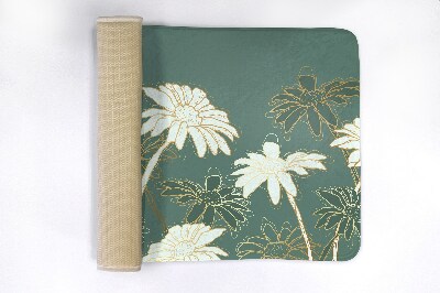 Tapete para casa de banho Plantas Flores