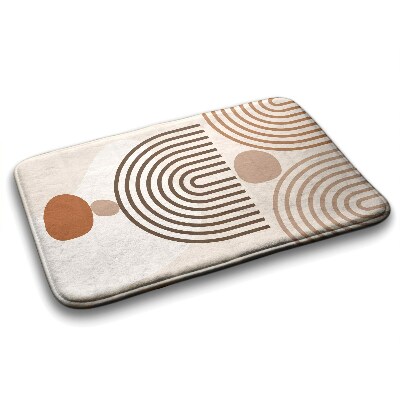 Tapete para casa de banho Padrão geométrico