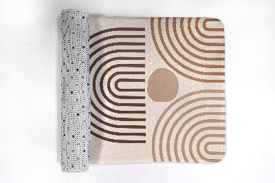 Tapete para casa de banho Padrão geométrico