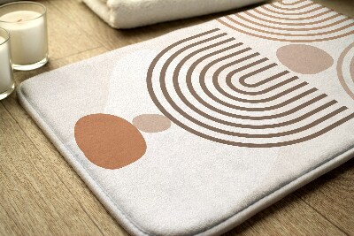 Tapete para casa de banho Padrão geométrico