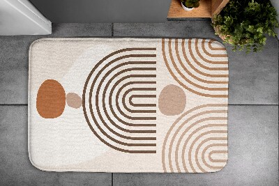 Tapete para casa de banho Padrão geométrico